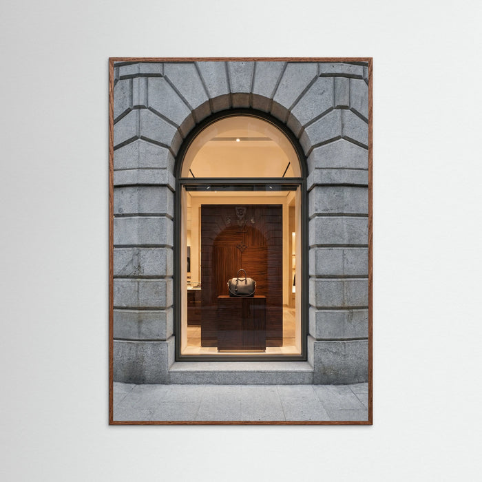 Oak Dark Luxury Entrance