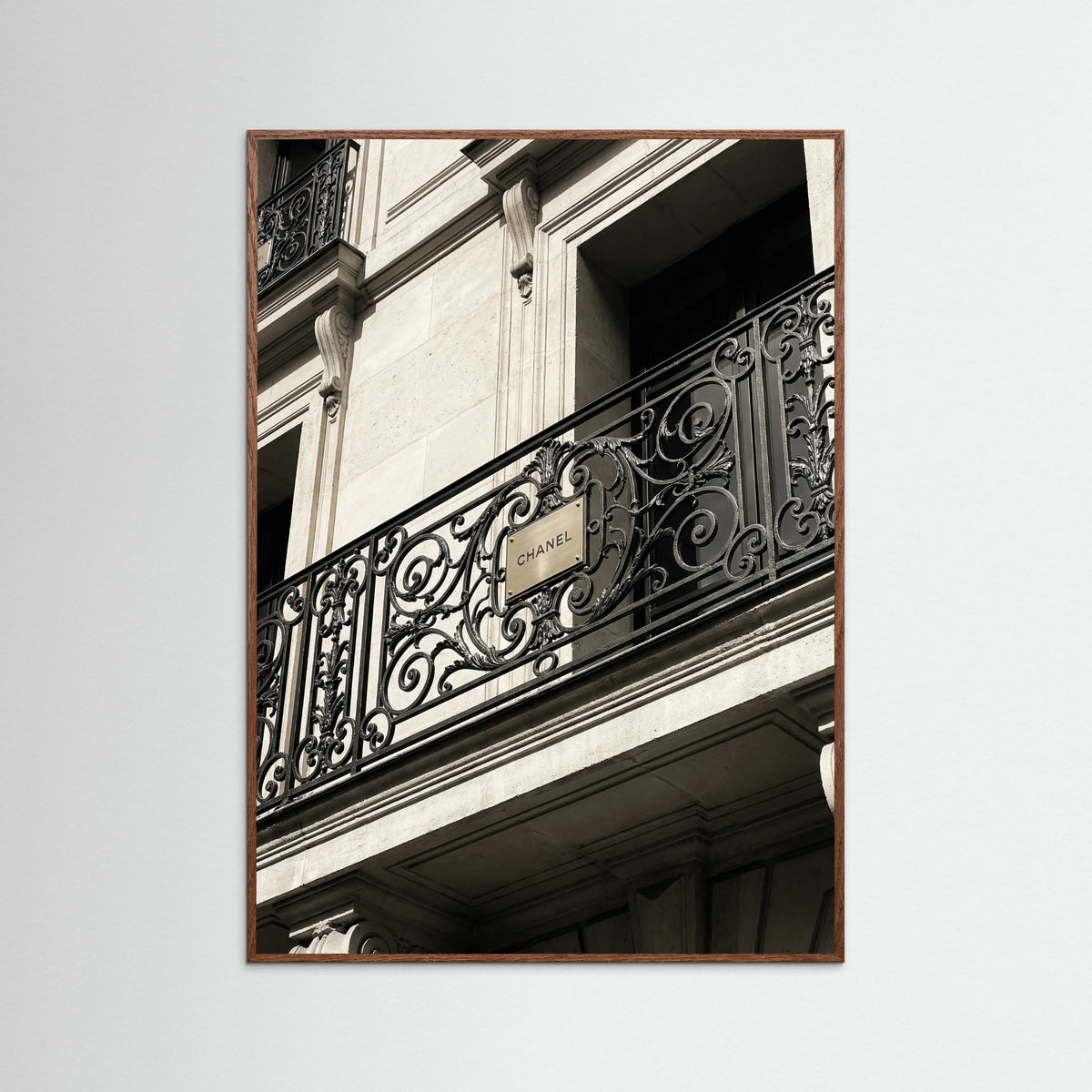 Oak Dark Luxury Facade