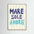 Affiche Mare Sole Amore – affiche et impression d’art