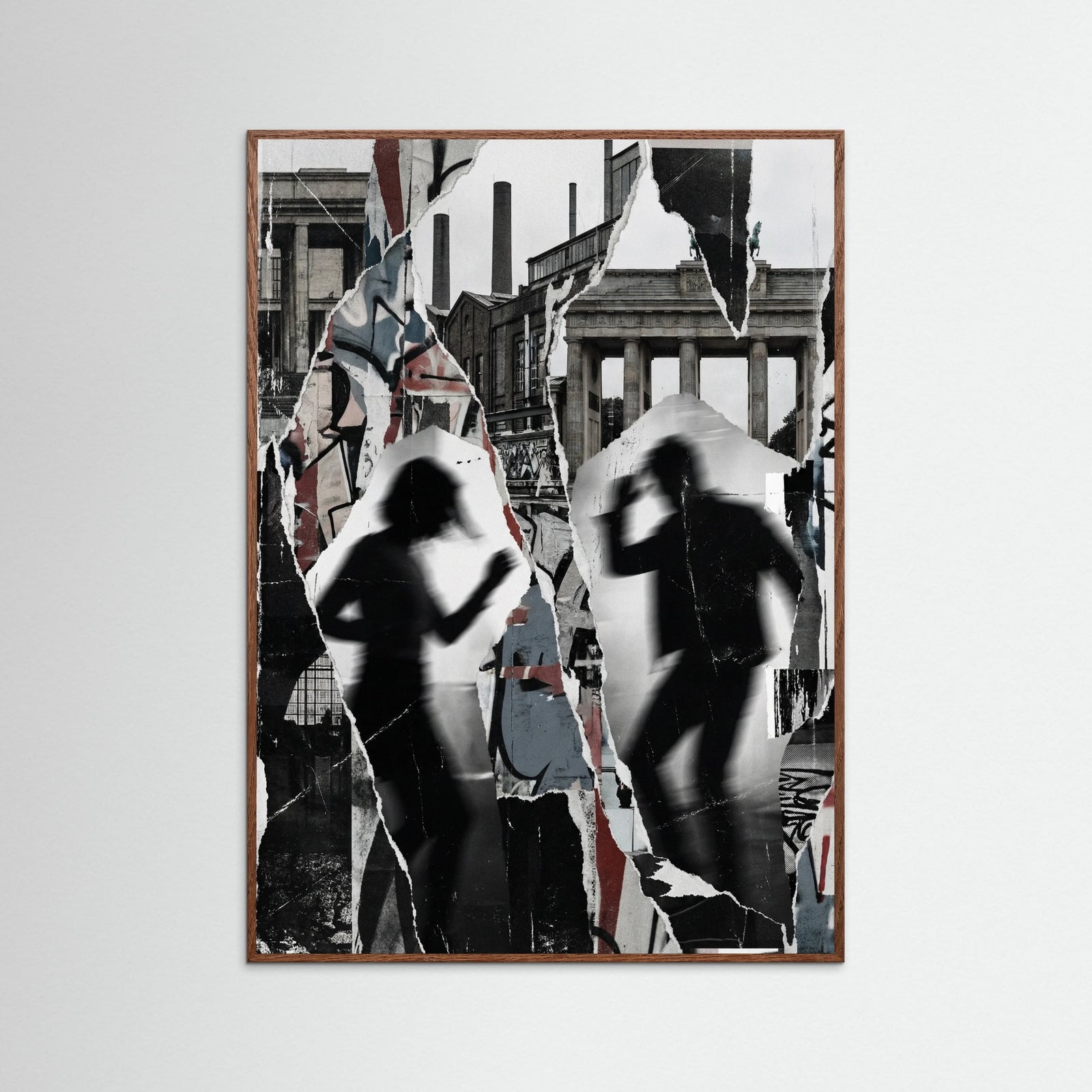 Oak Dark Marseille Urban Abstract