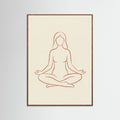 Oak Dark Meditative Bend