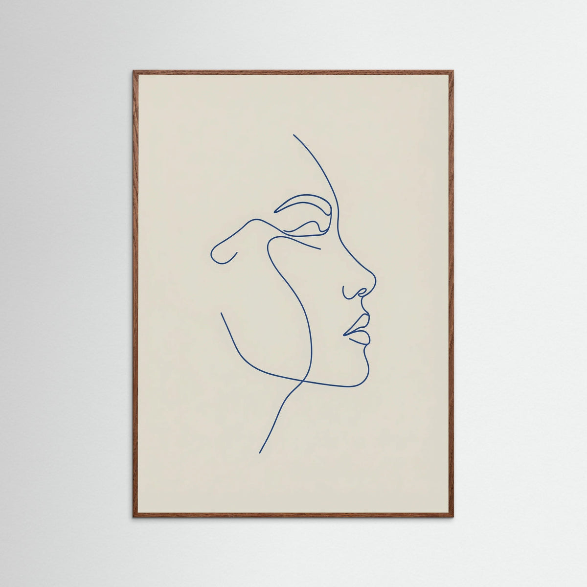 Oak Dark Meditative Pose