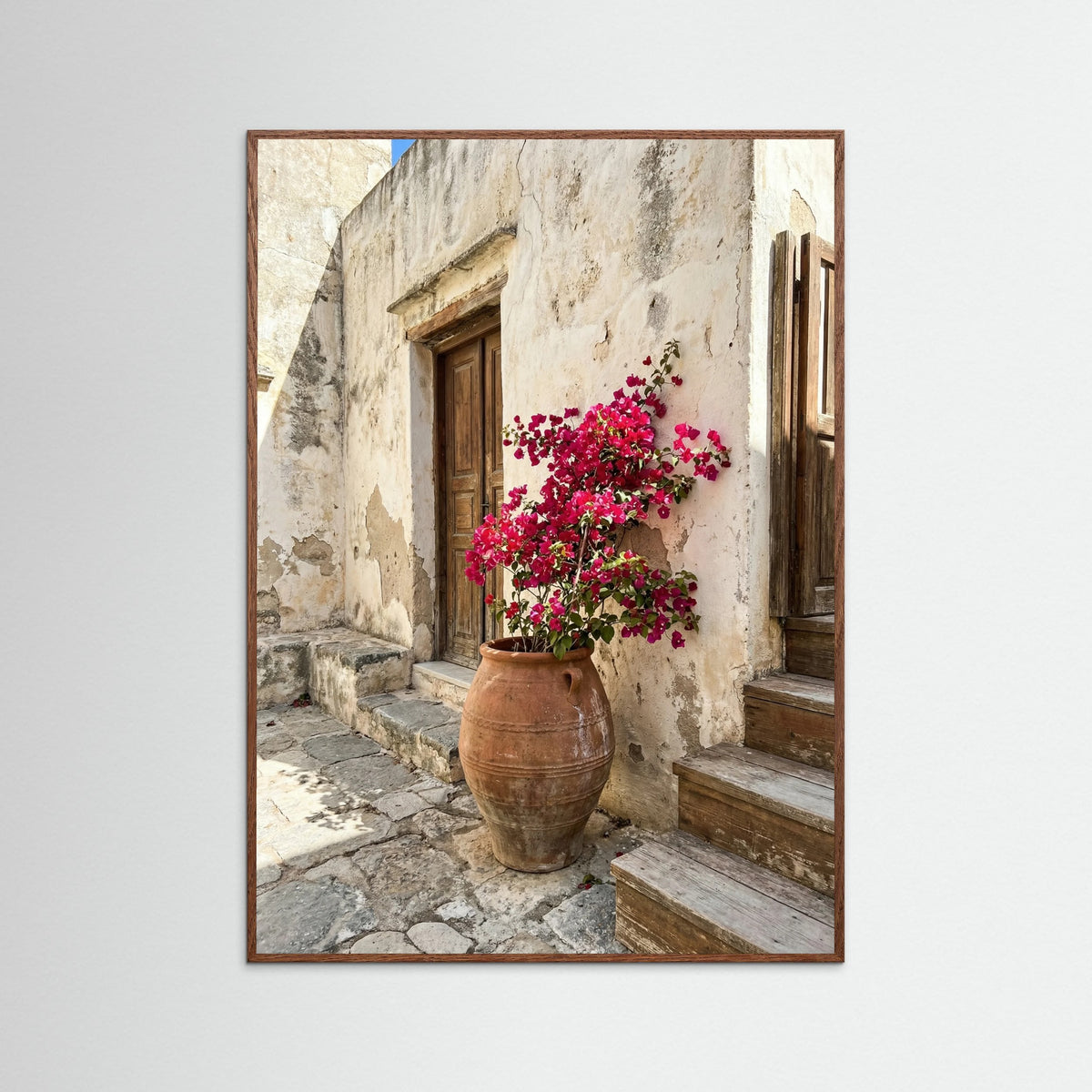 Oak Dark Mediterranean Entrance