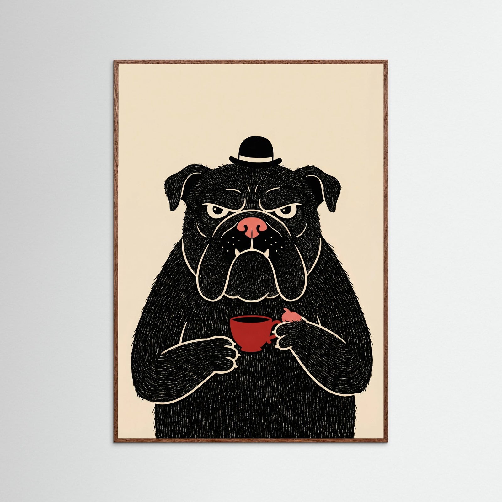 Oak Dark Meowlot Connoisseur