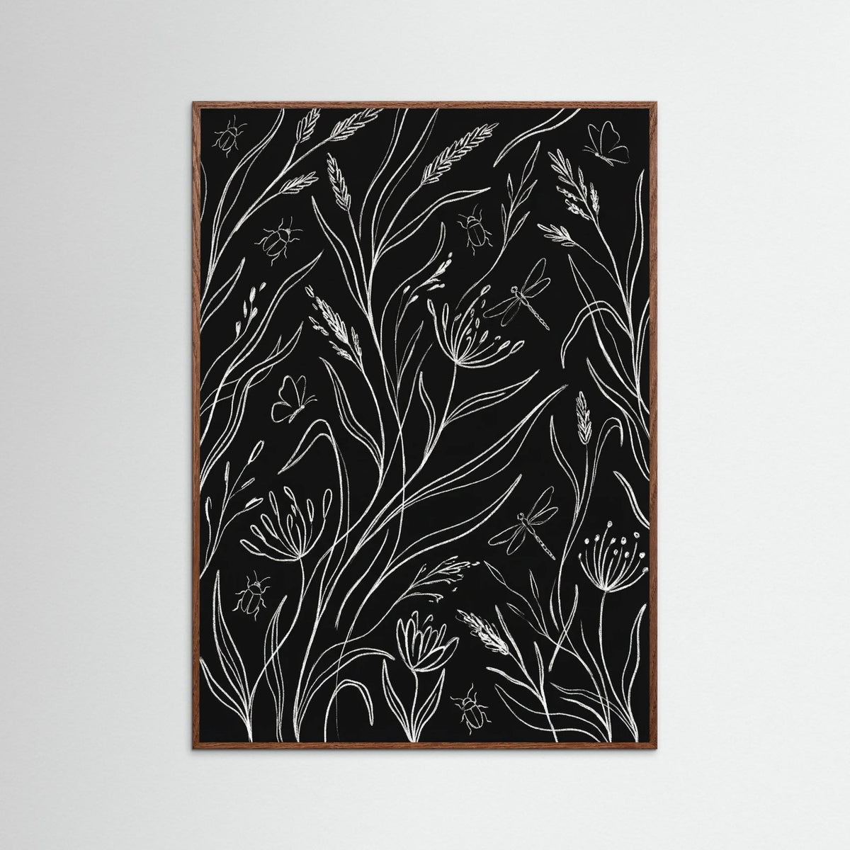 Oak Dark Midnight Garden