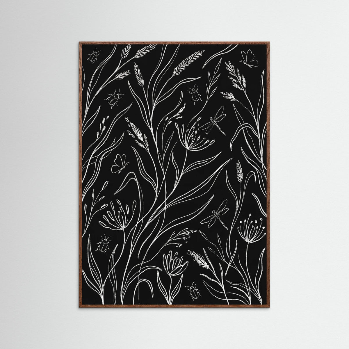 Oak Dark Midnight Garden