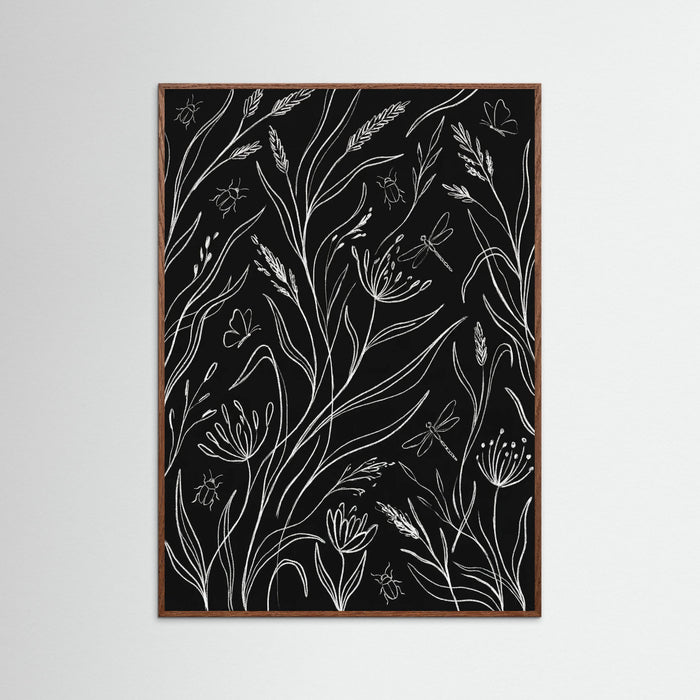 Oak Dark Midnight Garden