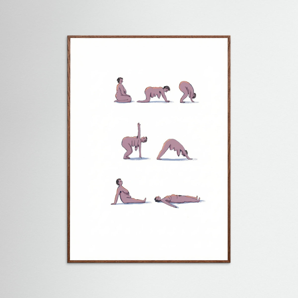 Oak Dark Mindful Movement Poses