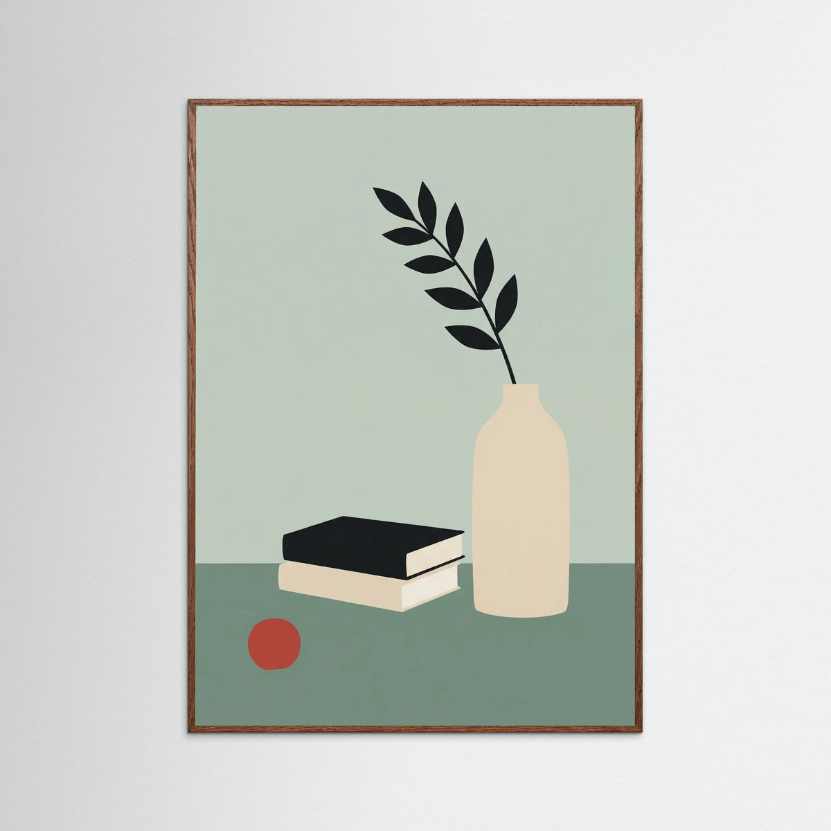 Oak Dark Minimal Still Life