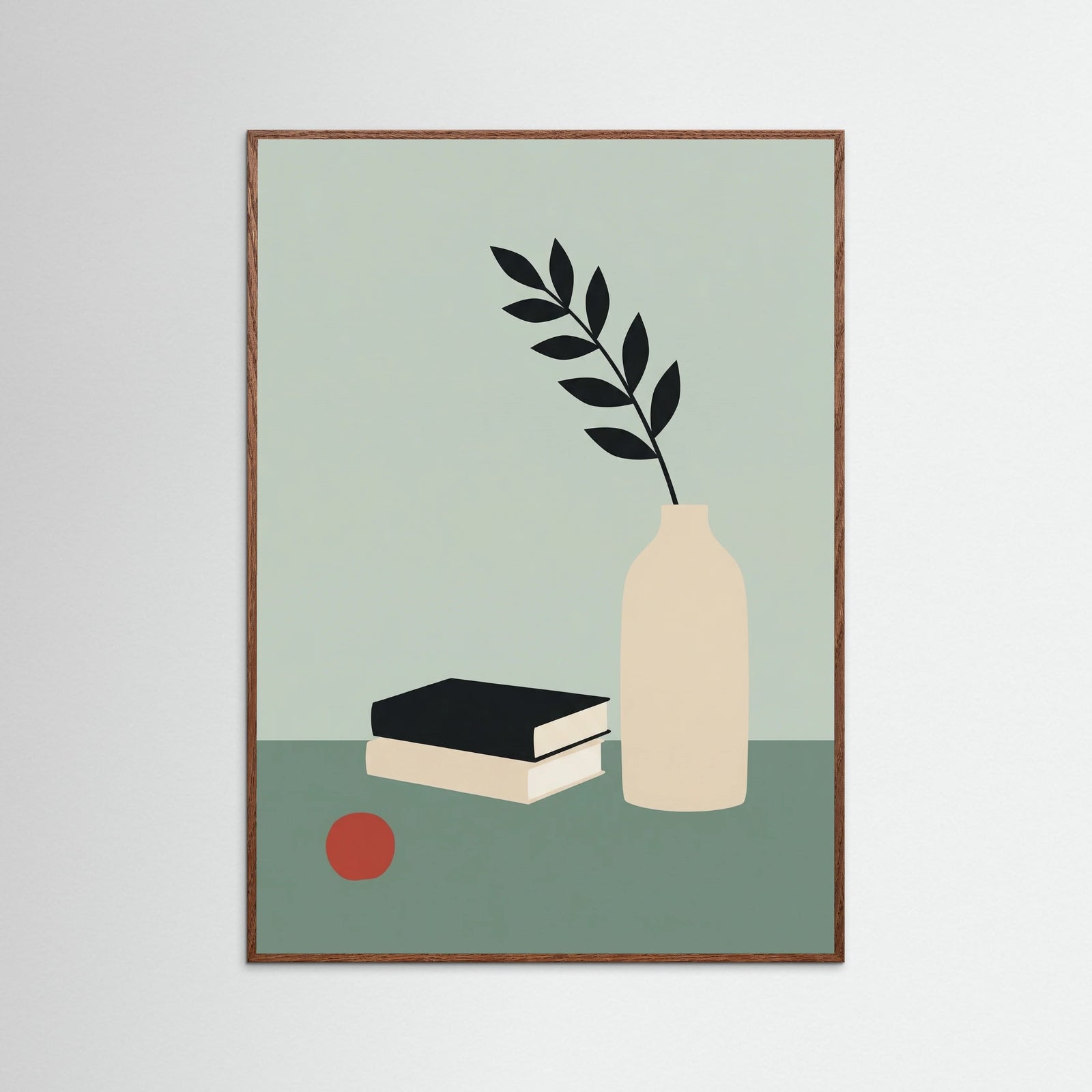 Oak Dark Minimal Still Life