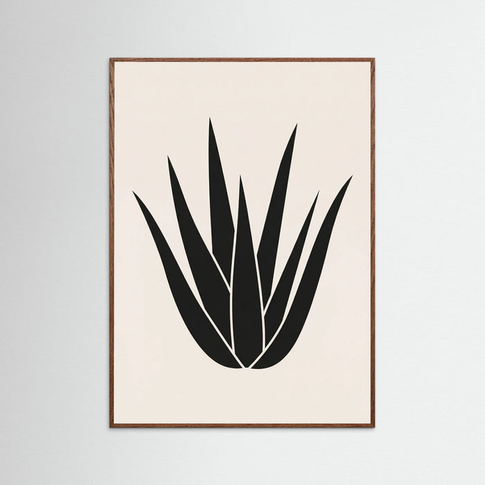 Oak Dark Minimalist Bloom