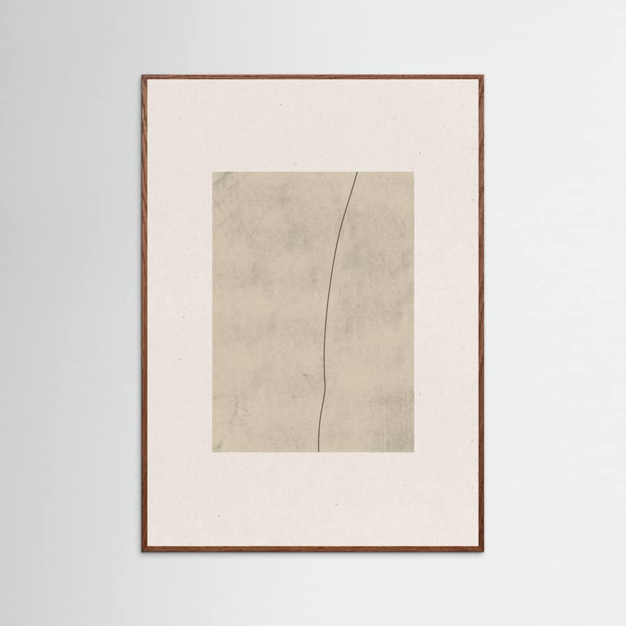 Minimalist Texture Paper No.1 Poster – poster and art print