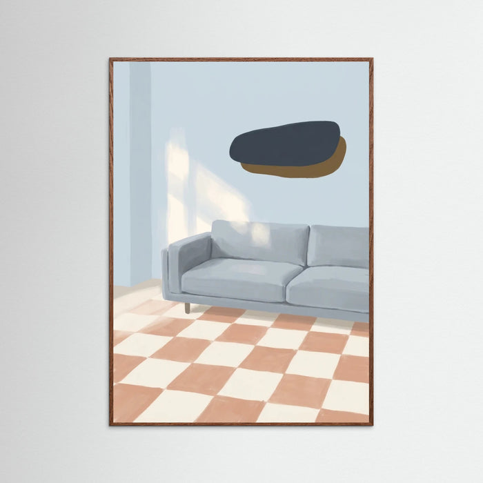Oak Dark Modern Lounging