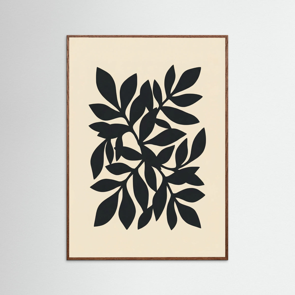 Oak Dark Modern Organic Form