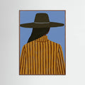 Plakat Modern Woman with Hat – plakat i druk artystyczny