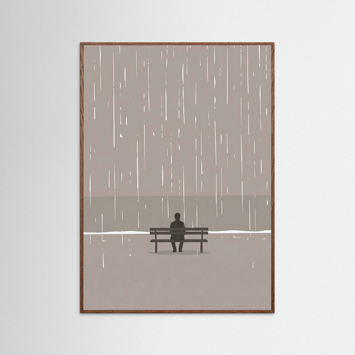 Oak Dark Moments In Rain