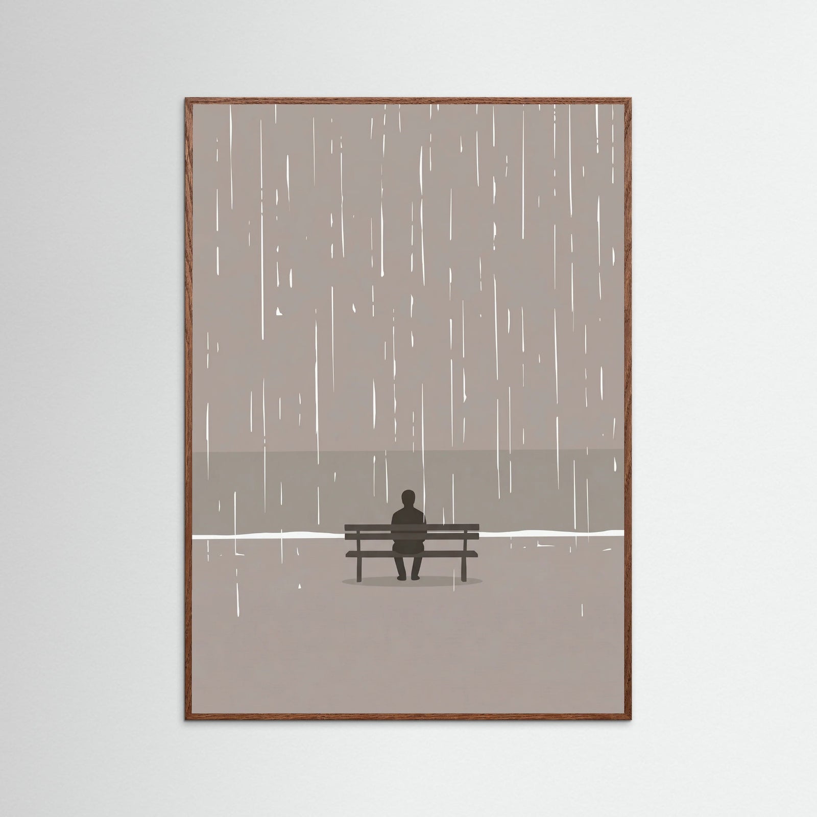 Oak Dark Moments In Rain