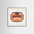 Oak Dark Monroe Hotel New York Poster