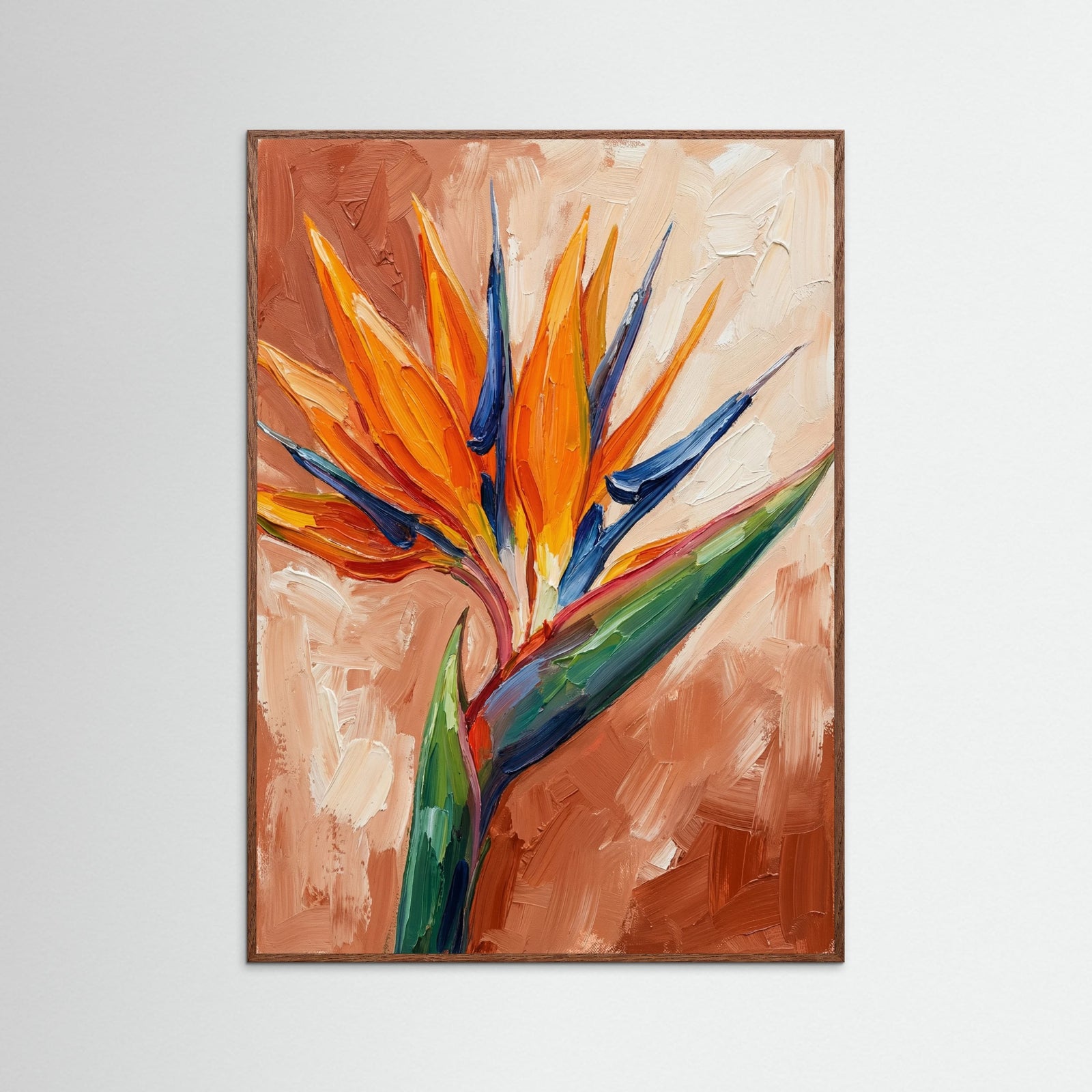 Oak Dark Monstera Glow