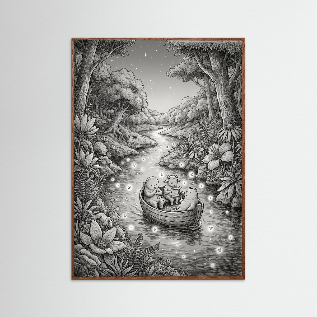 Oak Dark Moomin Forest