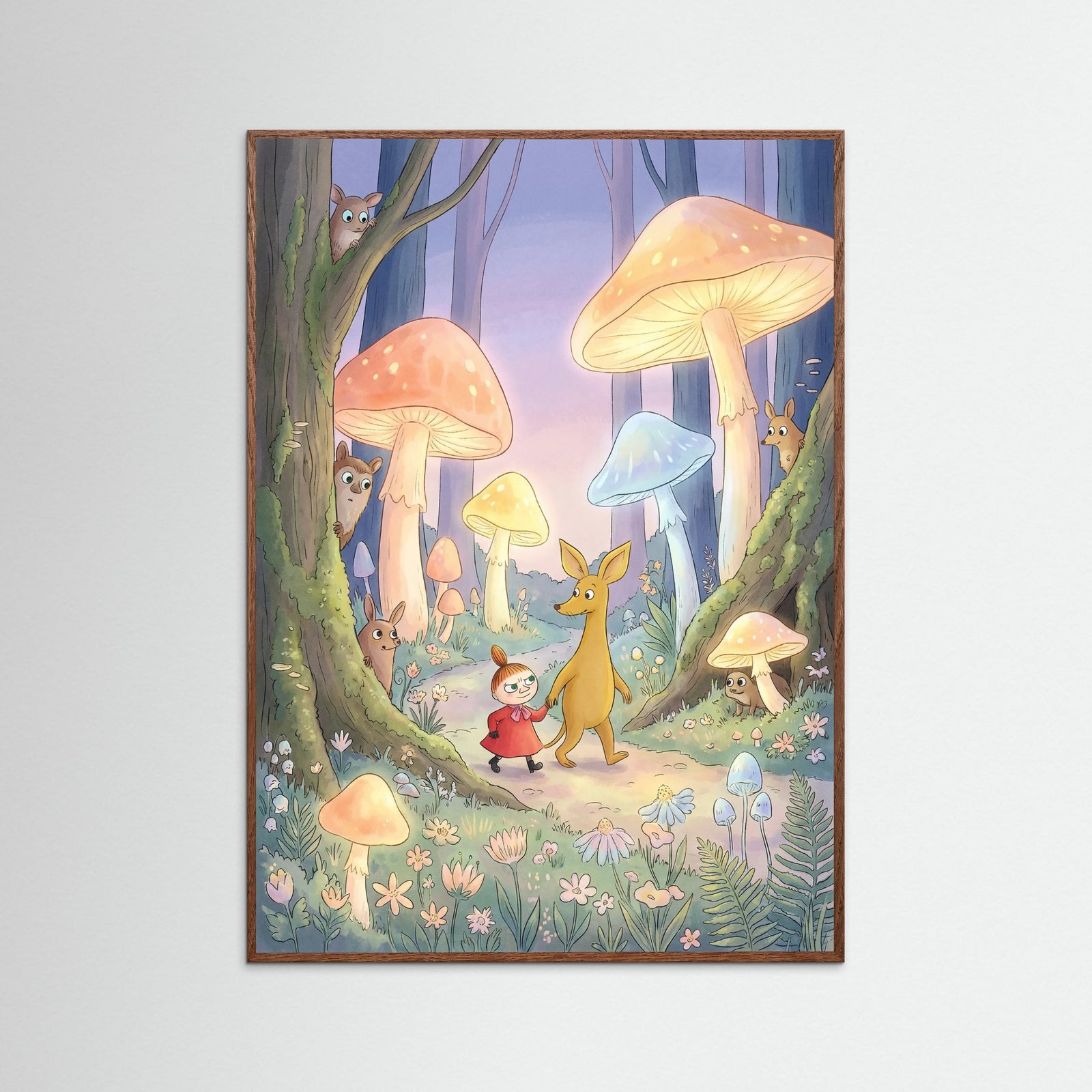 Oak Dark Moomin Valley Friends