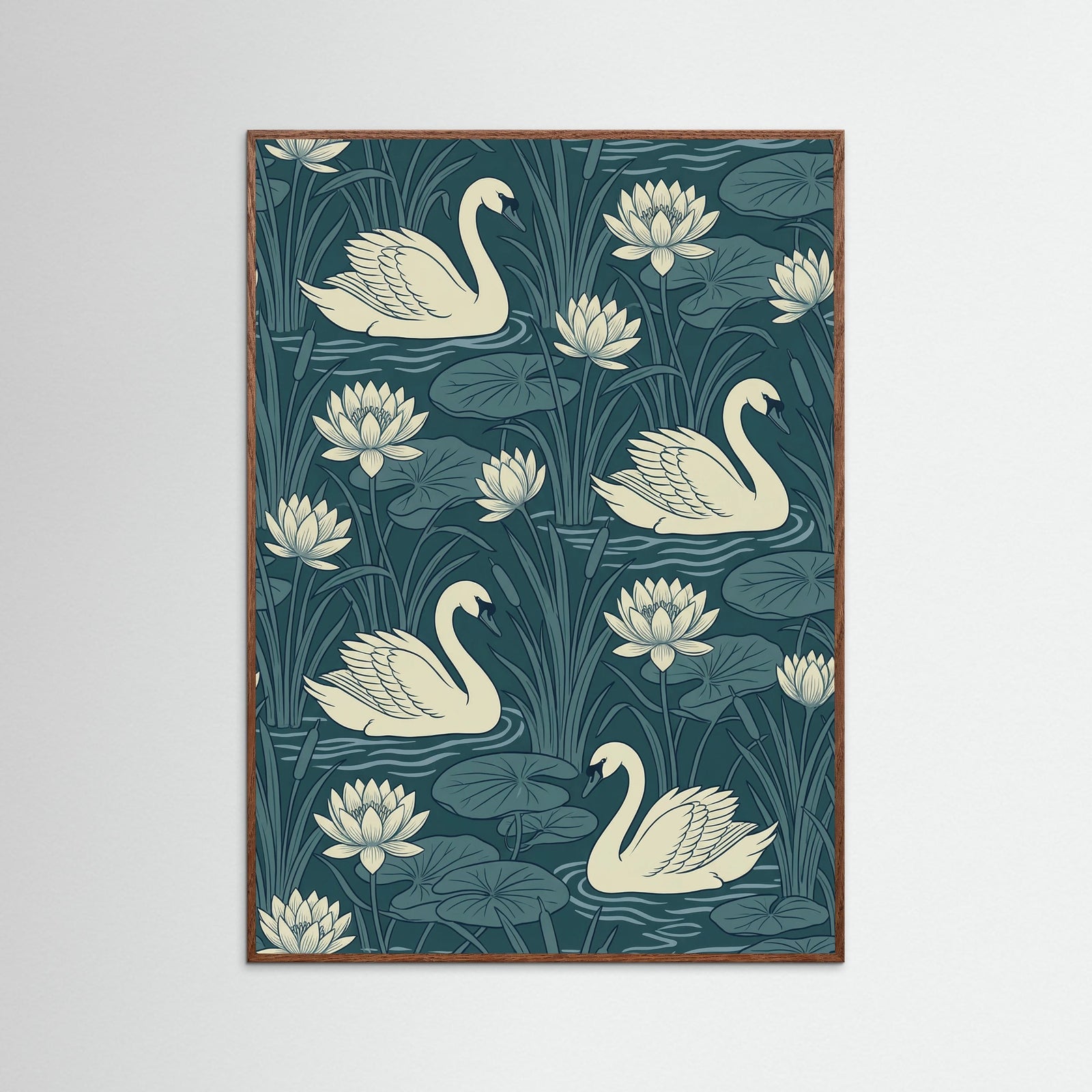 Oak Dark Morrisian Bloom