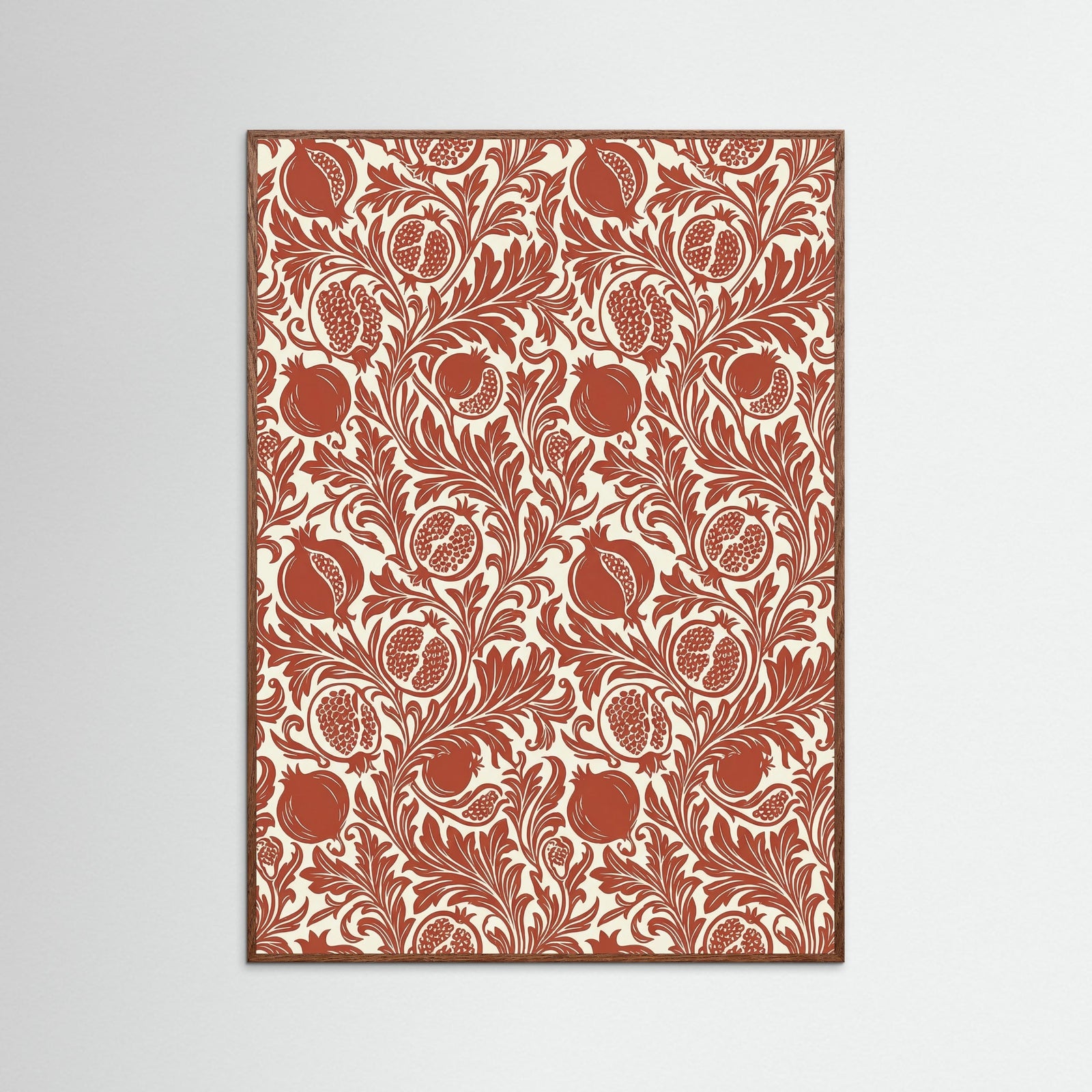 Oak Dark Morrisian Blue Flora