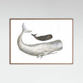 Poster Mother and Baby Sperm Whale – poster e stampa artistica