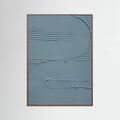 Affiche Mud Texture 12 Blue – affiche et impression d’art