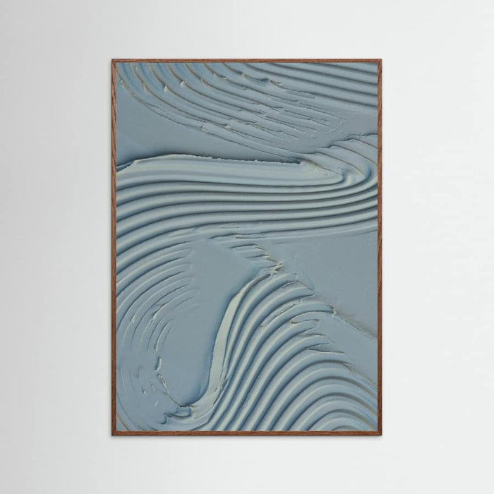 Affiche Mud Texture 15 Blue – affiche et impression d’art