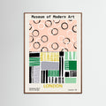 Oak Dark Museum of Modern Art London Poster