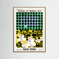 Oak Dark Museum of Modern Art New York Poster