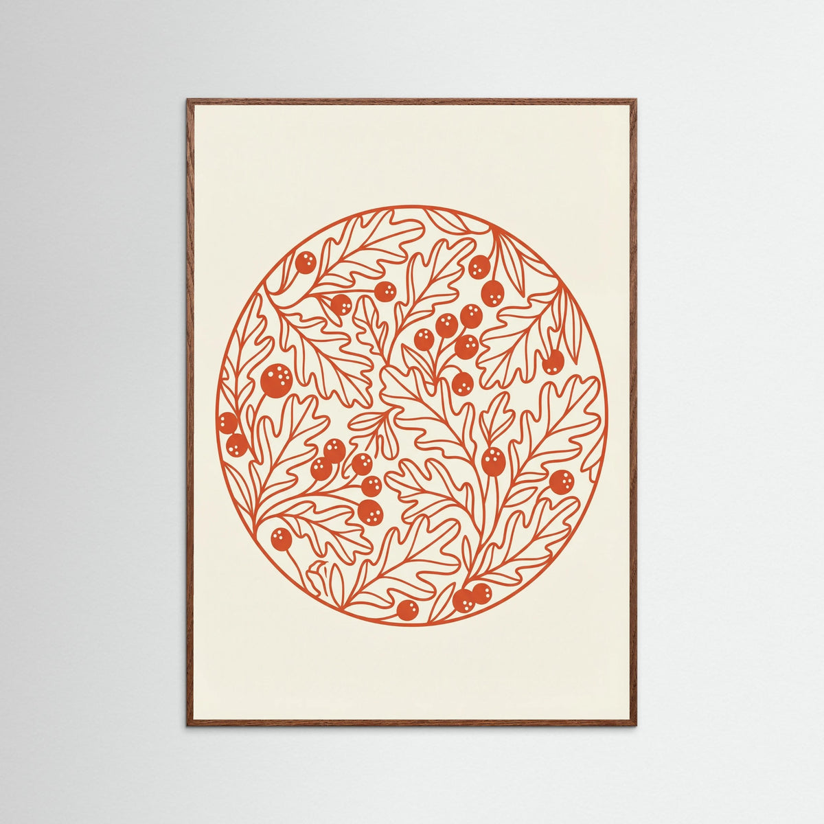 Oak Dark Mushroom Medley