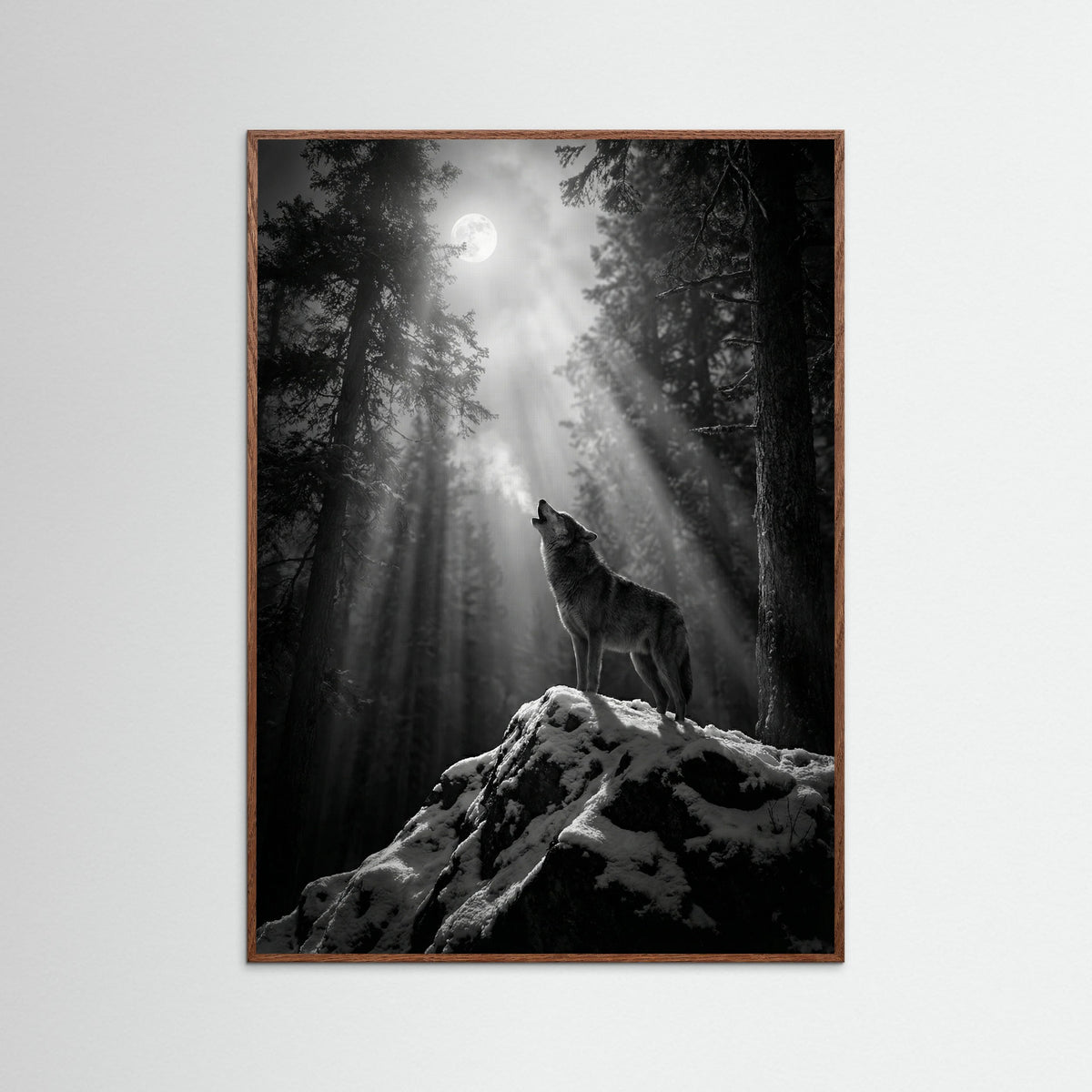 Oak Dark Mystic Deer