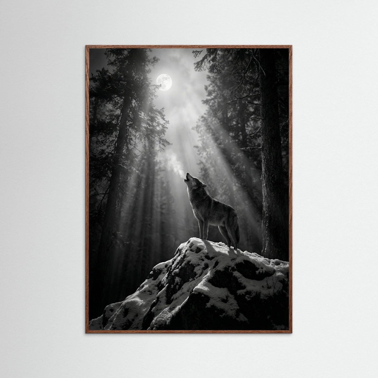 Oak Dark Mystic Deer