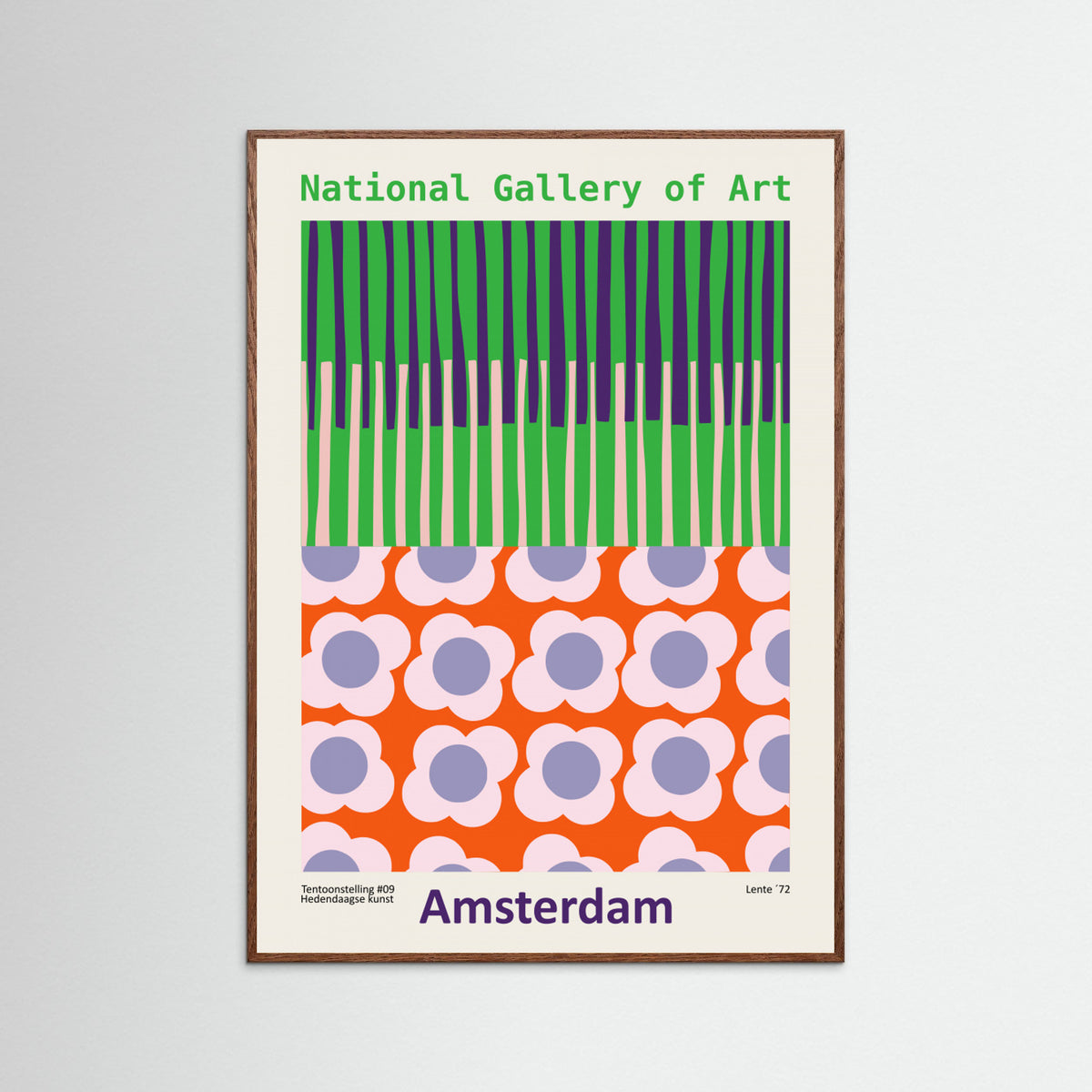 Oak Dark National Gallery of Art Amsterdam Poster