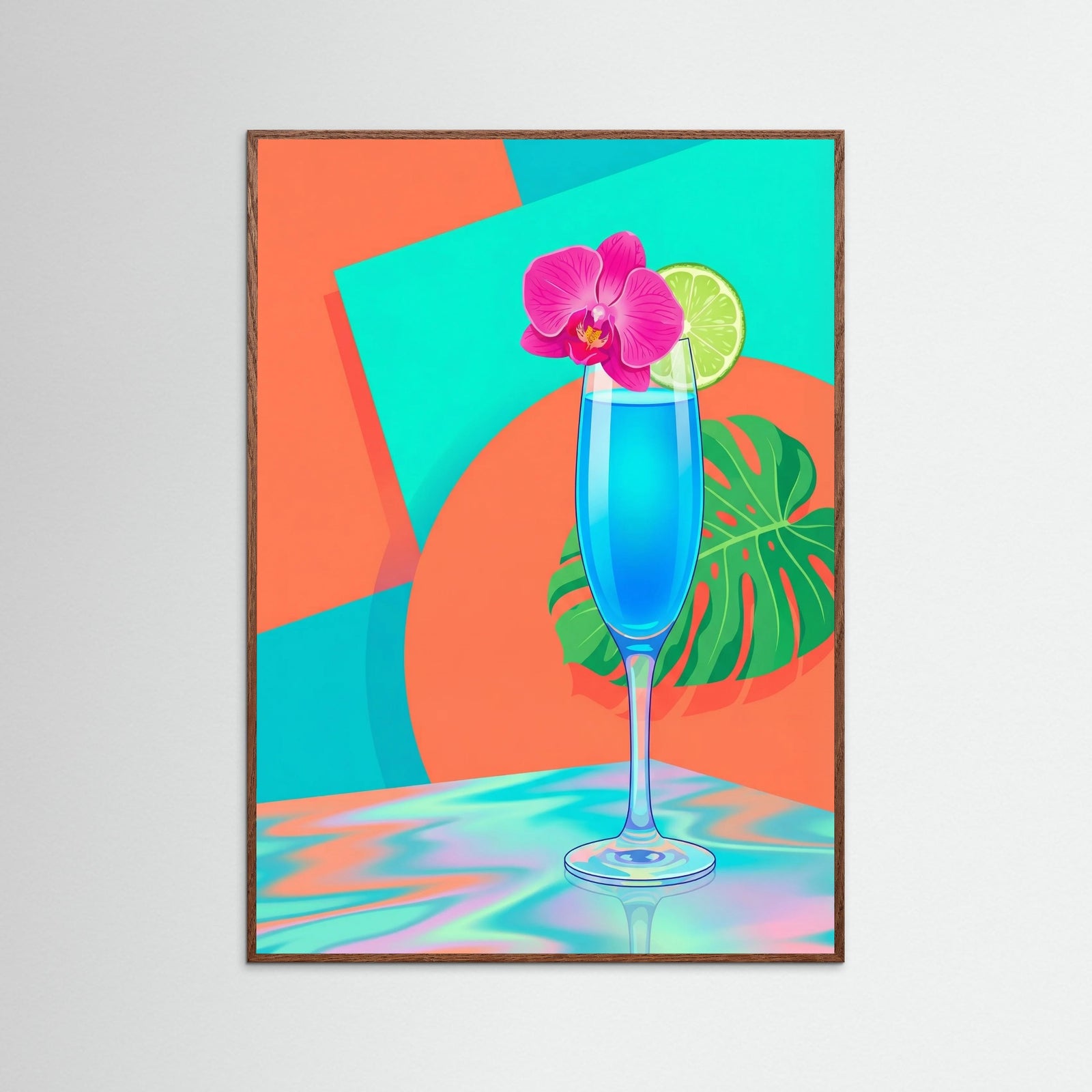 Oak Dark Neon Jungle Groove