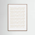 Plakat Neutral Howdy – plakat i druk artystyczny