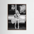 New Marilyn BW Poster – plakat og kunsttryk