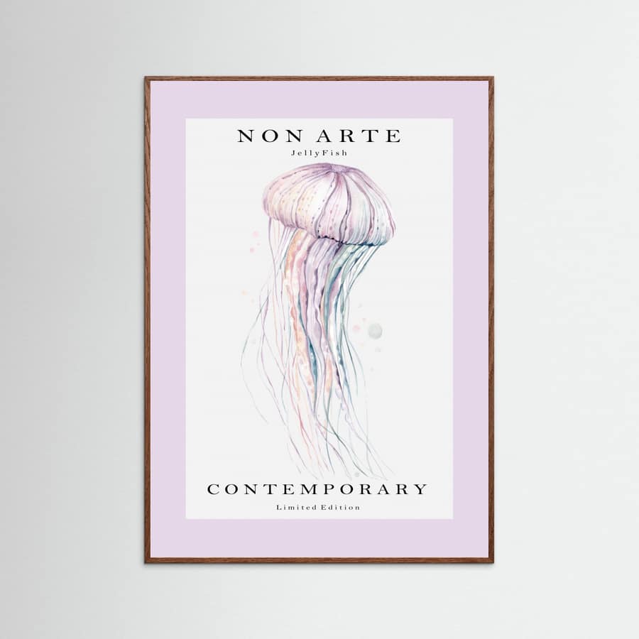 Plakat Non Arte Jellyfish – plakat i druk artystyczny