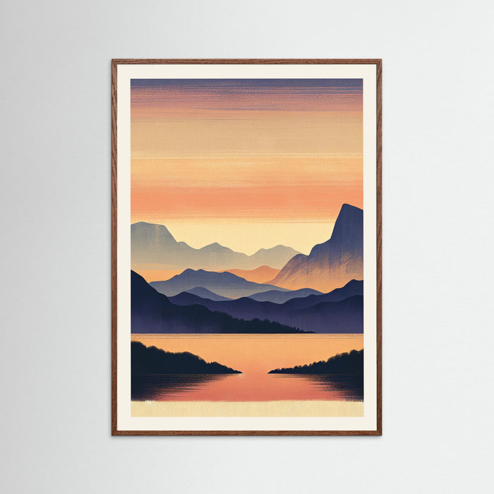 Oak Dark Nordic Sunset