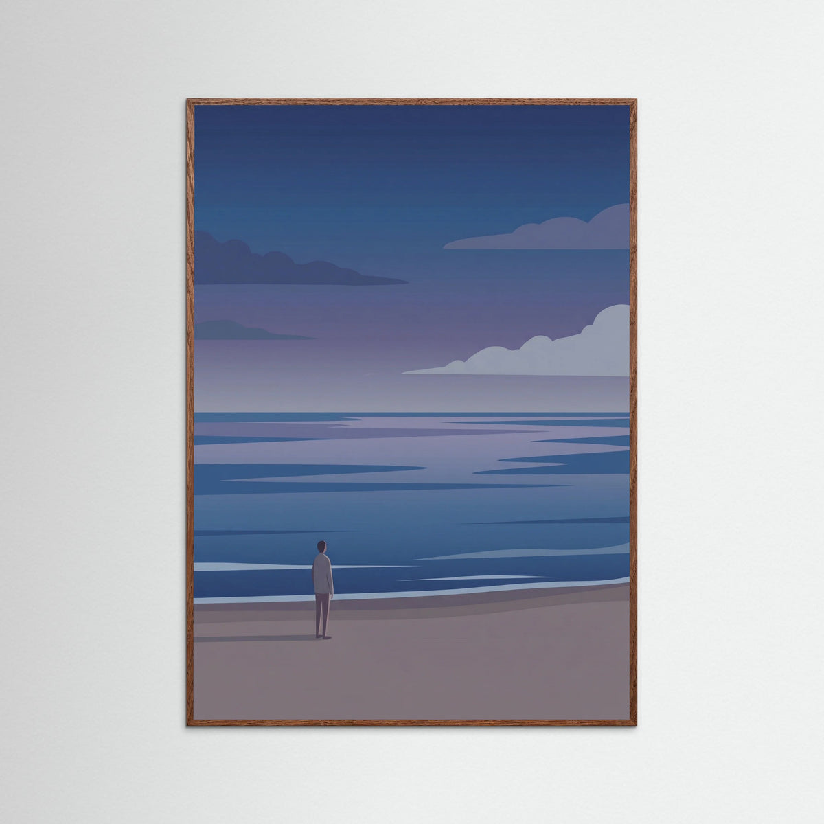 Oak Dark Oceanic Serenity