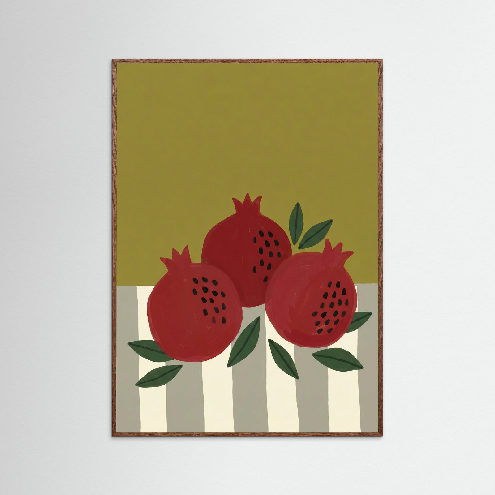 Oak Dark Ochre Bloom Vase