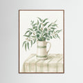 Oak Dark Olive Branch Still