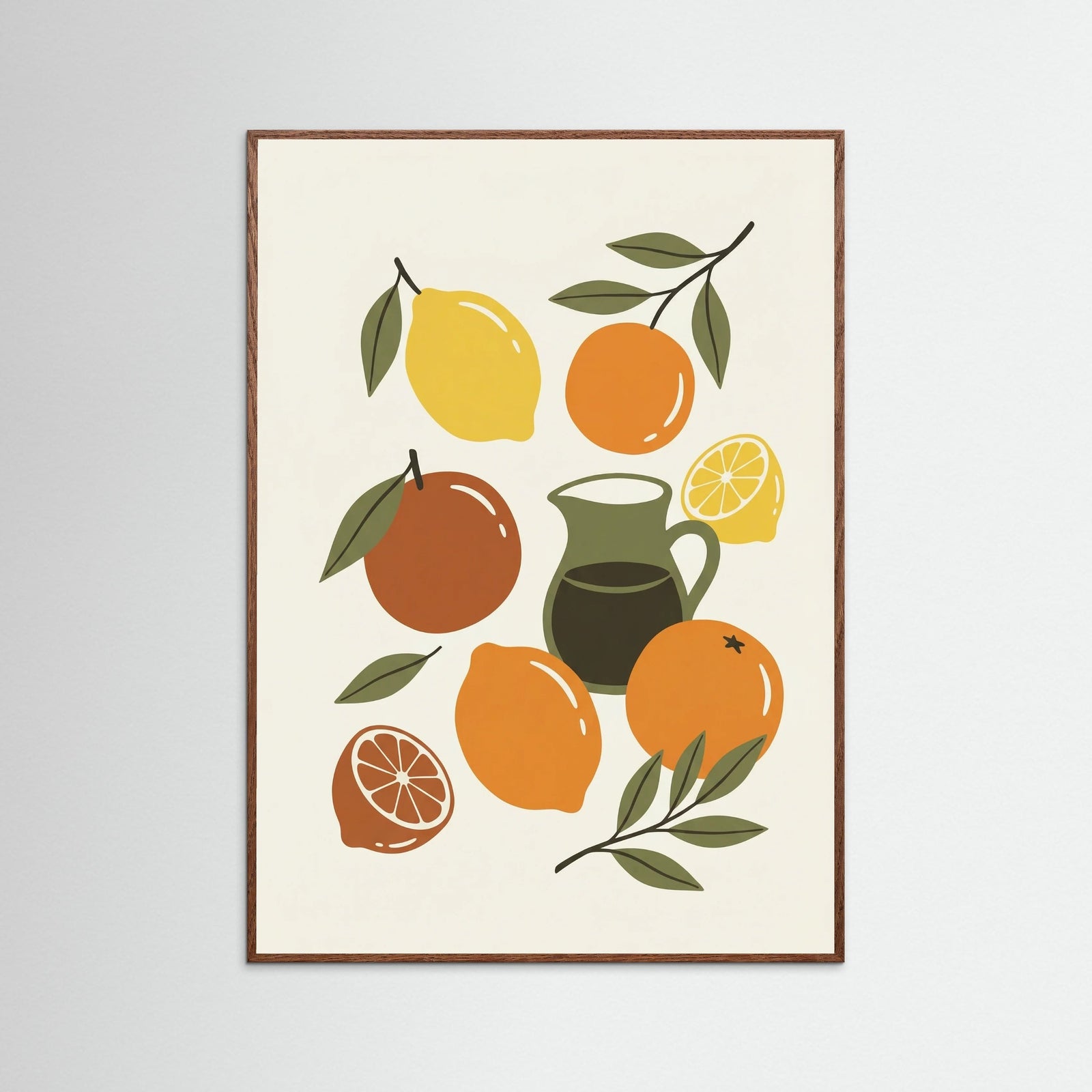 Oak Dark Olive Oil Elegance
