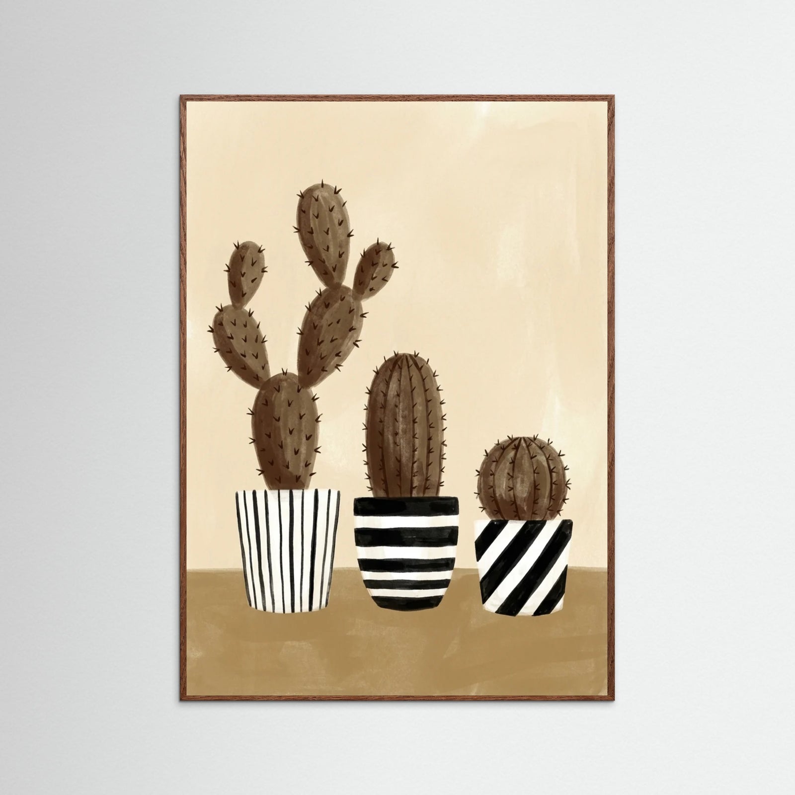 Oak Dark Olive Stripe Still Life
