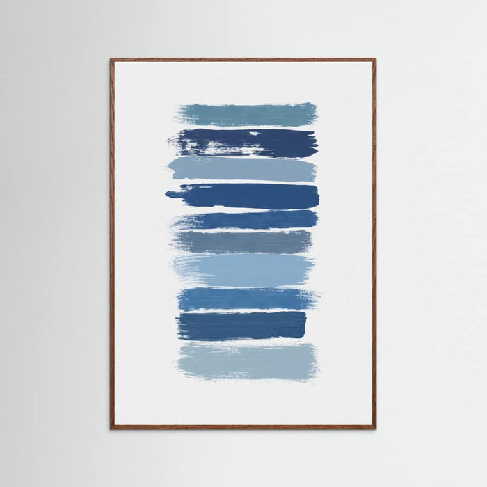 Póster Ombre Blue – póster e impresión artística