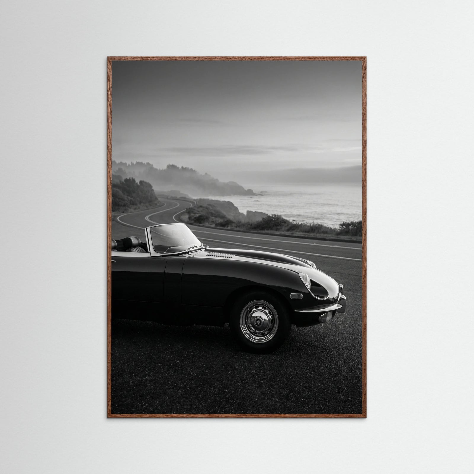 Oak Dark Open Road Porsche