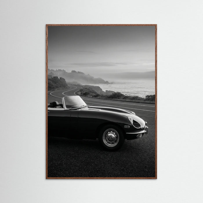 Open Road Porsche – poster och konsttryck