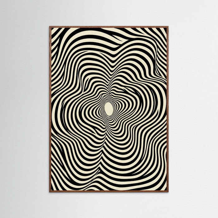Oak Dark Optical Swirls